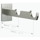 Supports universels Doubles Ø 25 mm HAVANA