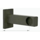 Corners Fermés pour tube ou rail rond Ø 25 mm HAVANA