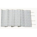 Ruban Multipoches 140 mm BLANC