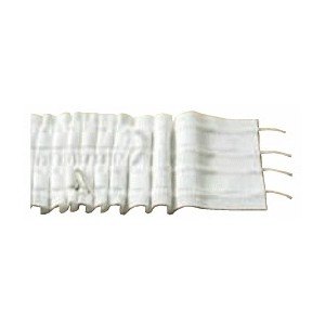 Ruban Fronceur 75 mm blanc