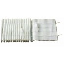 Ruban Fronceur 75 mm blanc