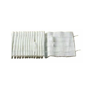 Ruban Fronceur 75 mm blanc