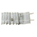 Ruban 2 Ampleurs 75 mm blanc