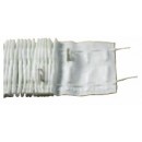 Ruban Plis Pencils 90 mm blanc