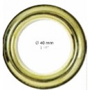 Œillets Laiton + bagues de recouvrement