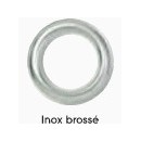 Œillets INOX + bagues de recouvrement Ø 40 mm