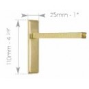 Cache-piton laiton PALACE