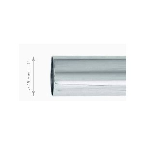 Tubes  Laiton Chromé Ø 25 mm PALACE 