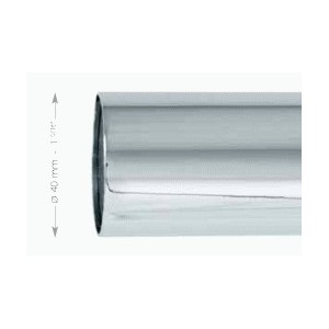 Tubes  Laiton Chromé Ø 40 mm PALACE 